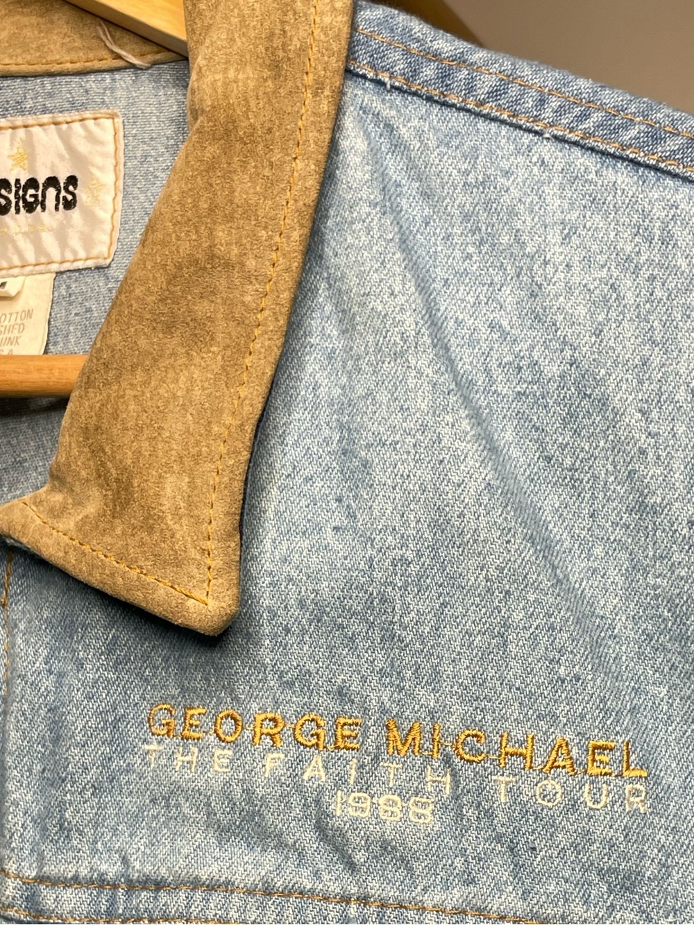1988 George Michael “The Faith” Promo Tour Denim Jacket